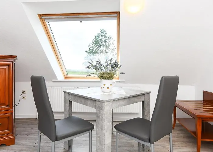 Friesenhuus Bensersiel Obergeschoss